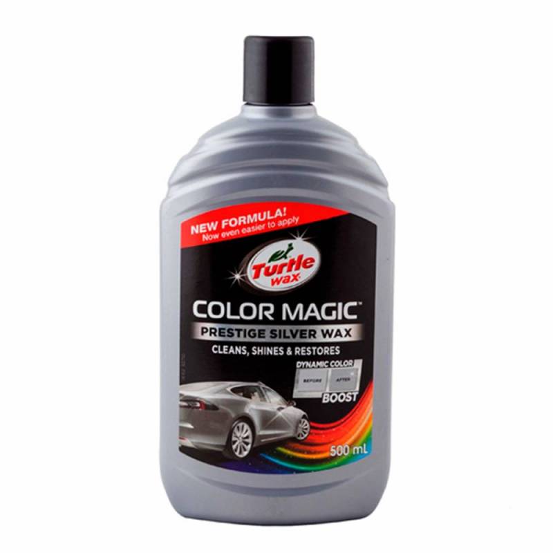 Цветообогащённый полироль СЕРЕБРО Color Magic 500 мл EXTRA FILL Turtle Wax